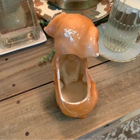 🌱vintage dog~planter~Utensil holder~farmhouse~pets~plants - Picture 7 of 11